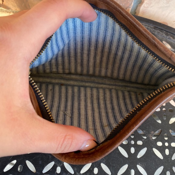 Coach Brown Leather Vintage Cosmetics Bag - Picture 6 of 6